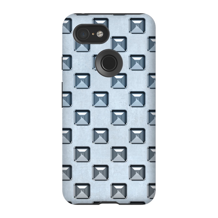 Pixel 3 StrongFit Blue Elegance 2 by Andrea Haase