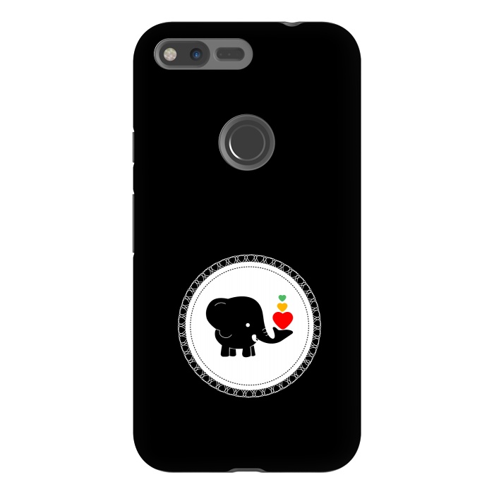 Pixel XL StrongFit cutest baby elephant by TMSarts