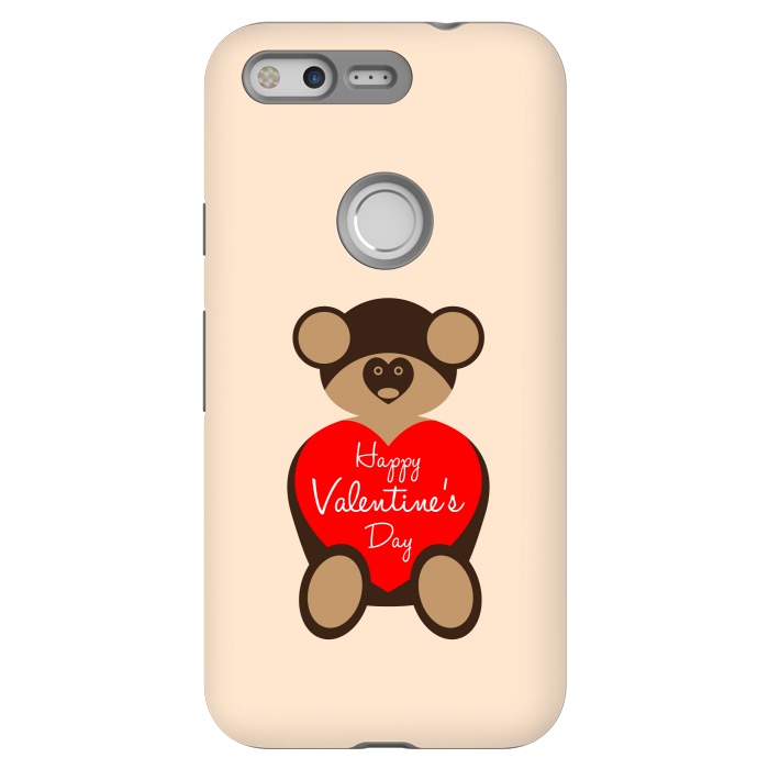 Pixel StrongFit teddy bear brown by TMSarts