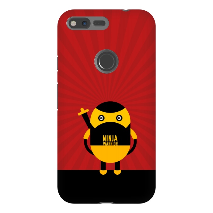 Pixel XL StrongFit ninja warrior red by TMSarts