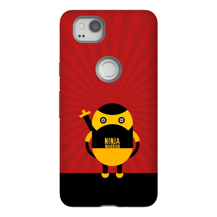 Pixel 2 StrongFit ninja warrior red by TMSarts