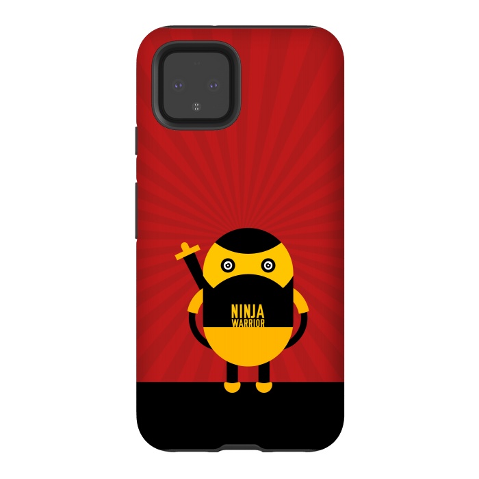 Pixel 4 StrongFit ninja warrior red by TMSarts