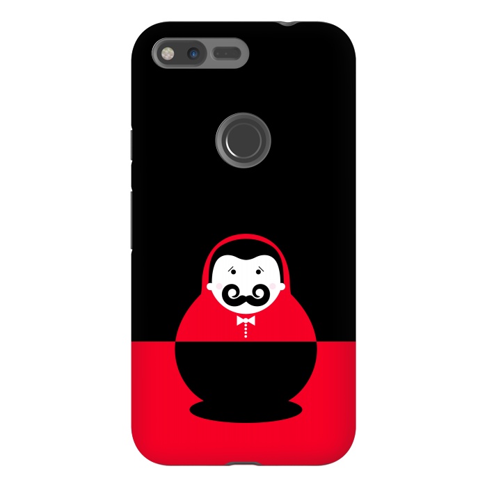 Pixel XL StrongFit baby with mustache by TMSarts