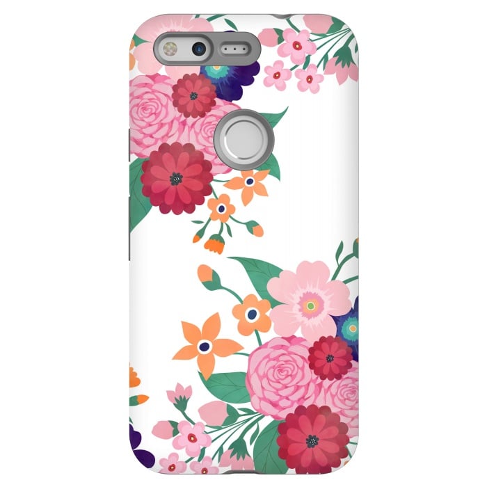 Pixel StrongFit Pretty summer flowers design  by InovArts