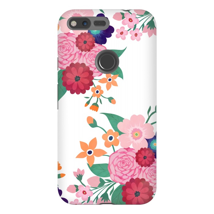 Pixel XL StrongFit Pretty summer flowers design  by InovArts