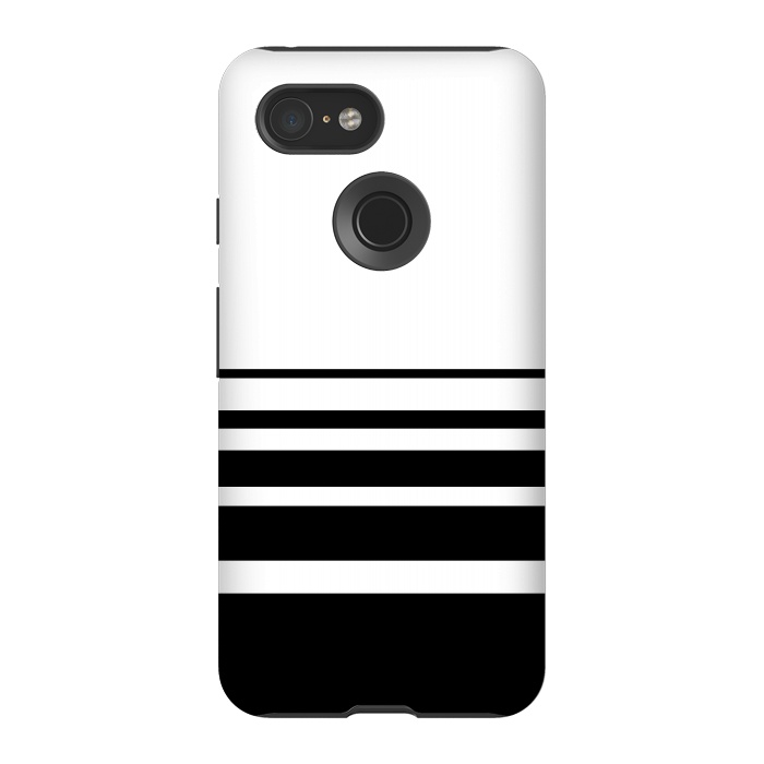 Pixel 3 StrongFit black and white steps by TMSarts