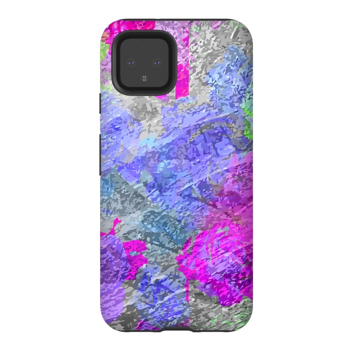 Pixel 4 StrongFit Abstract Colors 2 by Bledi