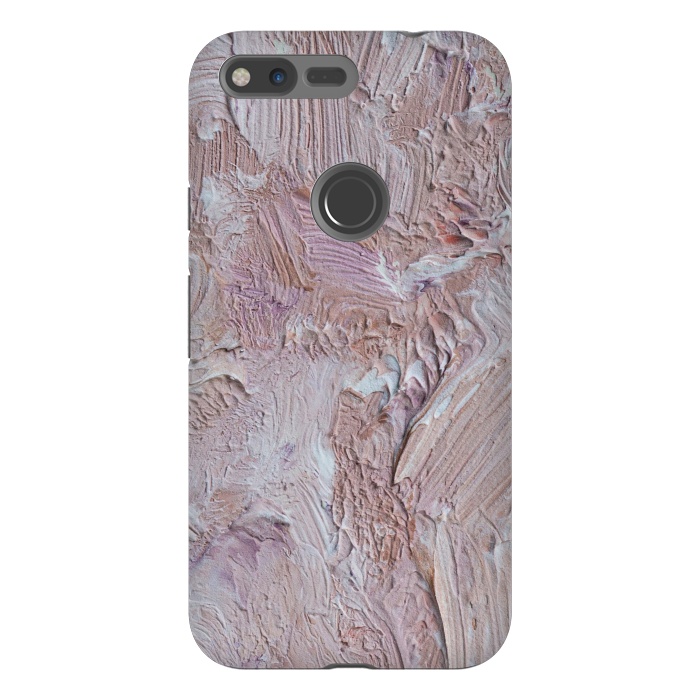 Pixel XL StrongFit Abstract Pastel Brushstrokes by CatJello