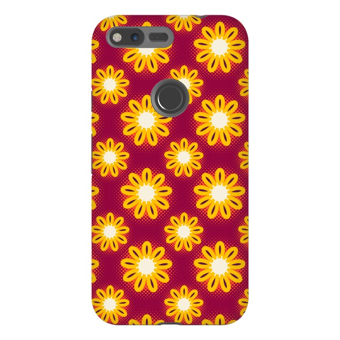 Pixel XL StrongFit sunflower by TMSarts