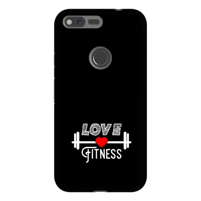 Pixel XL StrongFit love fitness by TMSarts