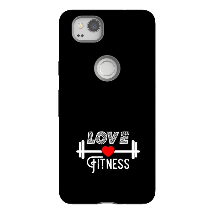 Pixel 2 StrongFit love fitness by TMSarts