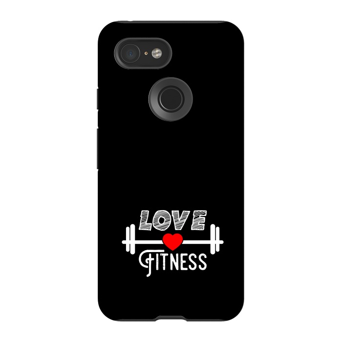 Pixel 3 StrongFit love fitness by TMSarts