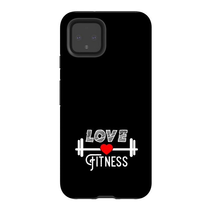 Pixel 4 StrongFit love fitness by TMSarts