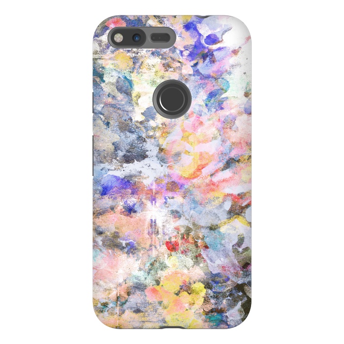 Pixel XL StrongFit Colorful abstract finger painting by Oana 