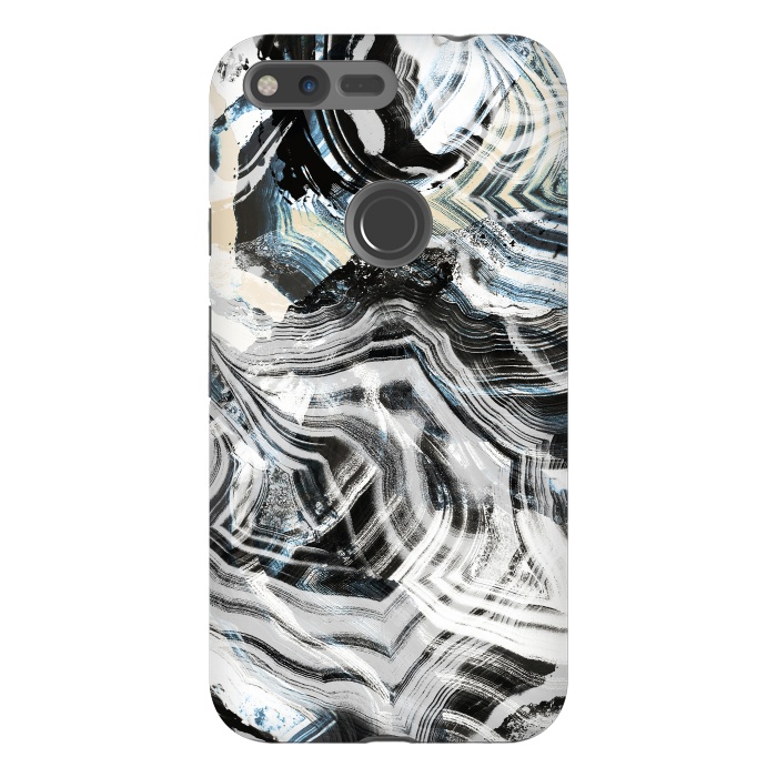 Pixel XL StrongFit Brushed contrasted marble by Oana 