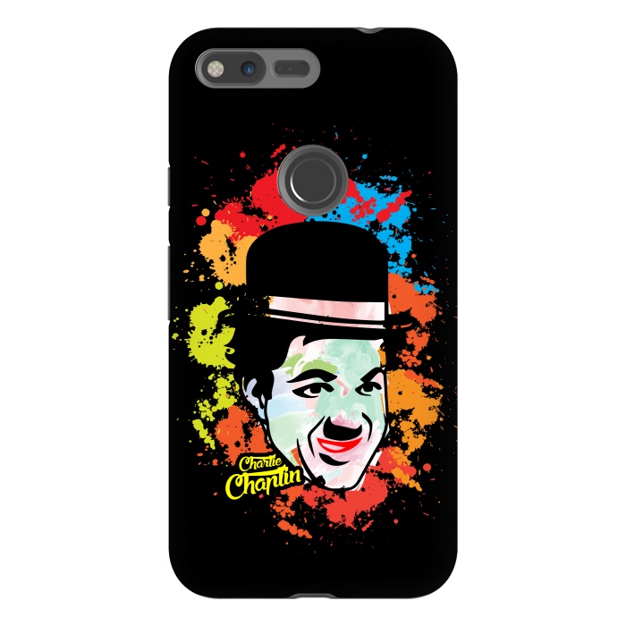 Pixel XL StrongFit charlie chaplin by TMSarts