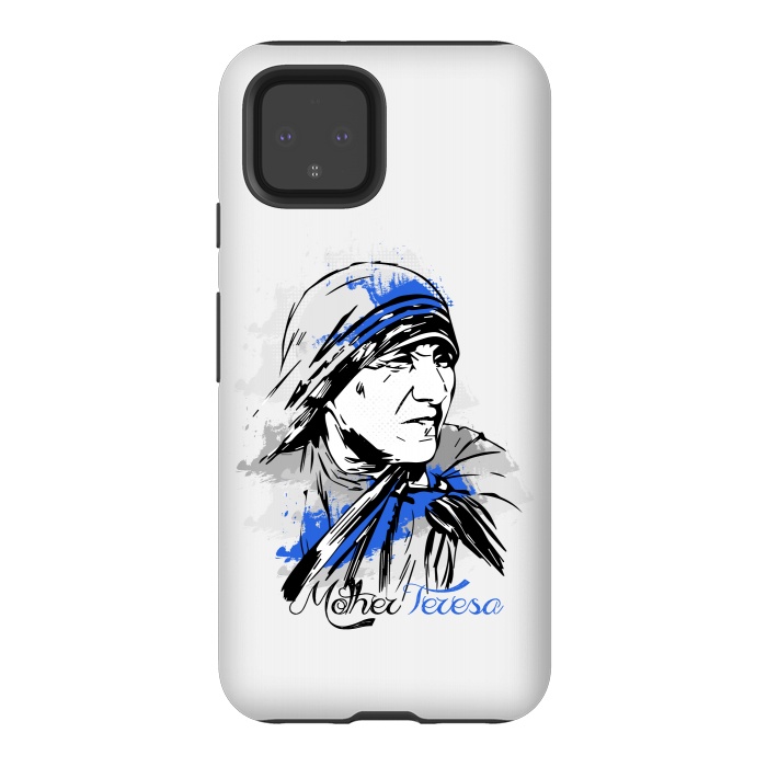 Pixel 4 StrongFit mother teresa by TMSarts