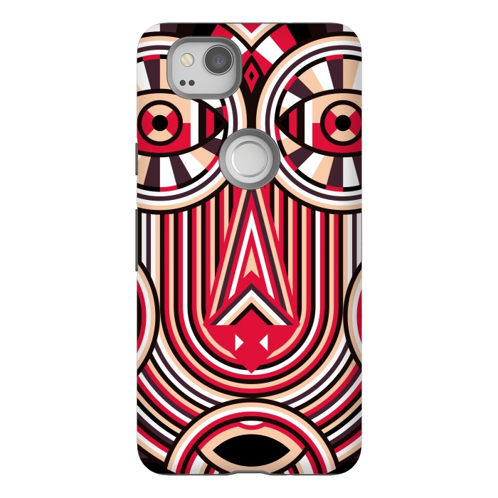 Pixel 2 StrongFit abstract mask by TMSarts