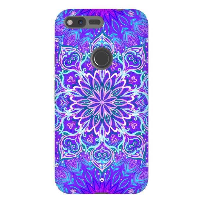 Pixel XL StrongFit Purple Mandalas For The Day by ArtsCase