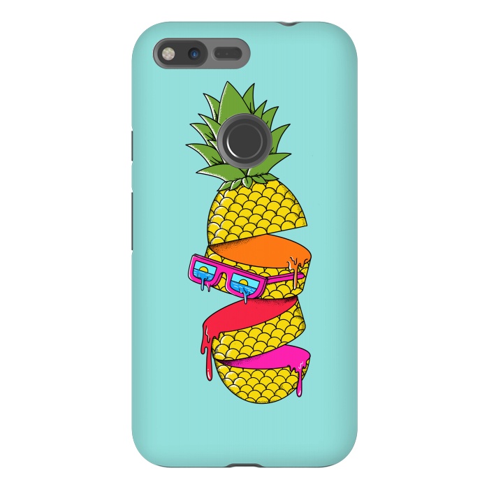 Pixel XL StrongFit Pineapple Colors by Coffee Man