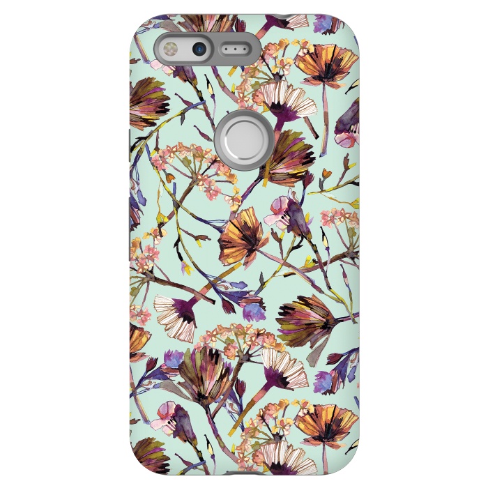 Pixel StrongFit Dry Spring Flowers by Ninola Design