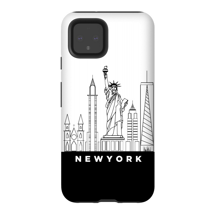 Pixel 4 StrongFit new york by TMSarts