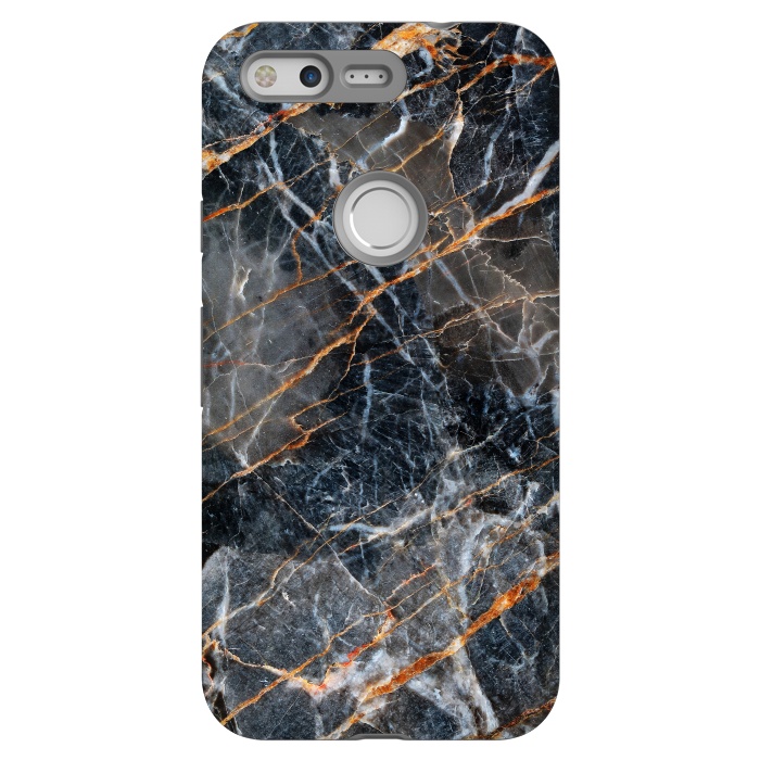 Pixel StrongFit Marble Gray Stone by ArtsCase