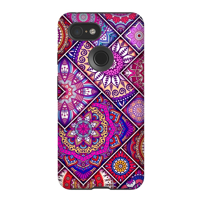 Pixel 3 StrongFit Mandalas In Harmony For You by ArtsCase