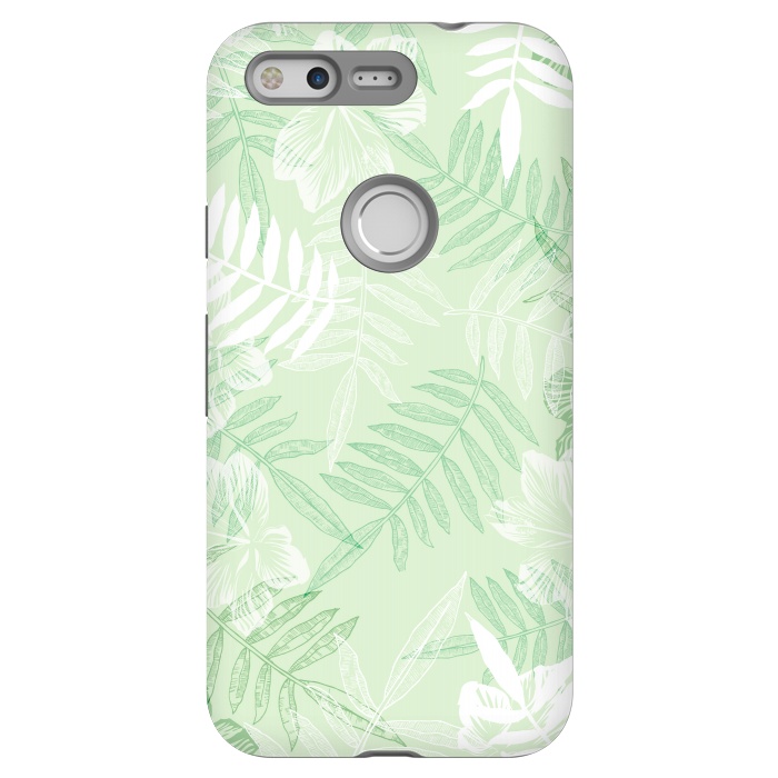 Pixel StrongFit tropical Green  by Rose Halsey