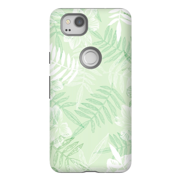 Pixel 2 StrongFit tropical Green  by Rose Halsey