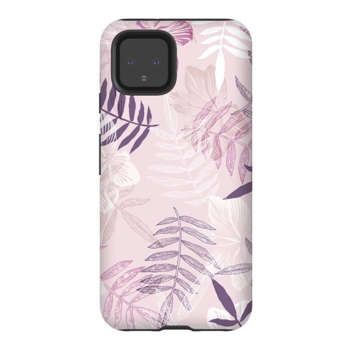 Pixel 4 StrongFit Tropical Pink Dreams by Rose Halsey