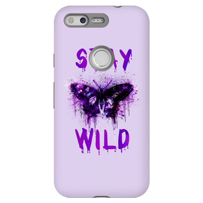Pixel StrongFit Stay Wild Butterfly by Andrea Haase