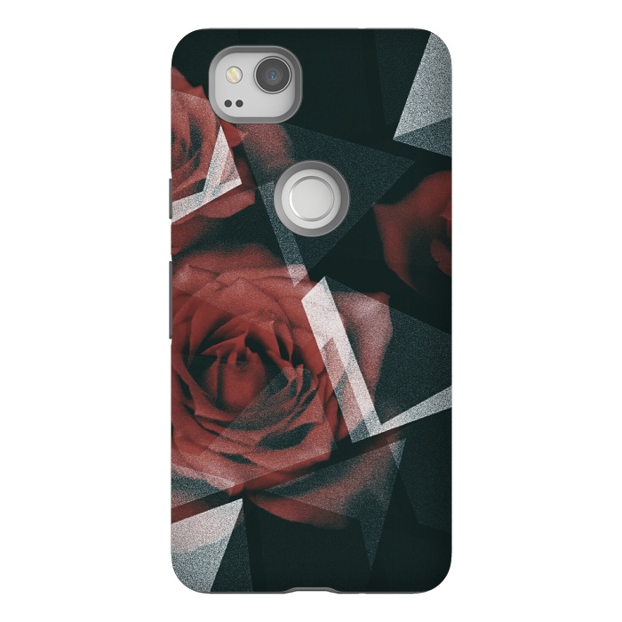 Pixel 2 StrongFit Red roses by Jms