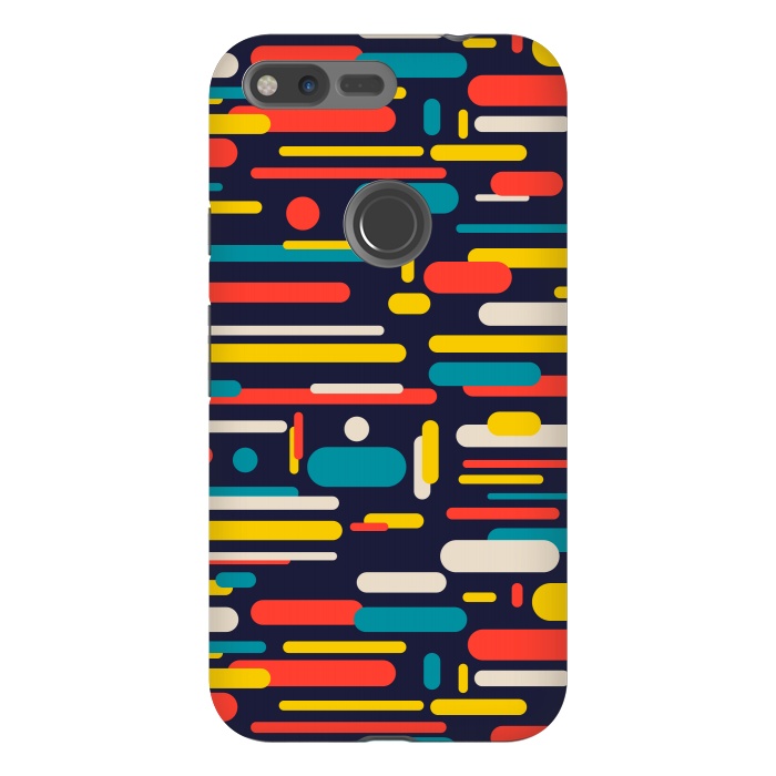 Pixel XL StrongFit colorful rounded rectangle by TMSarts