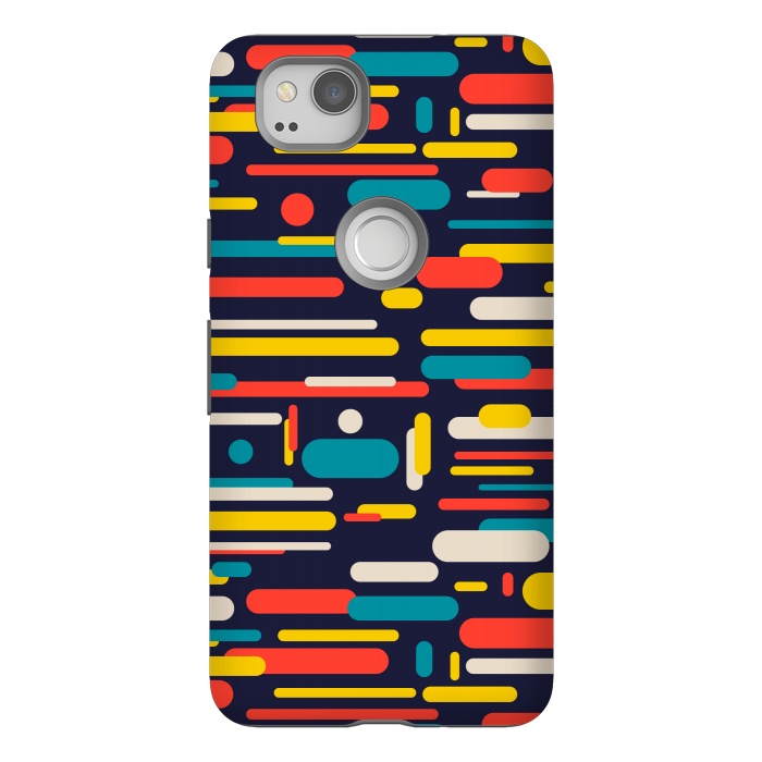Pixel 2 StrongFit colorful rounded rectangle by TMSarts