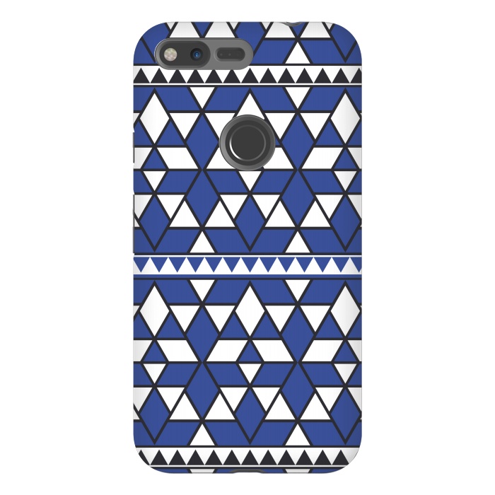 Pixel XL StrongFit blue triangle by TMSarts