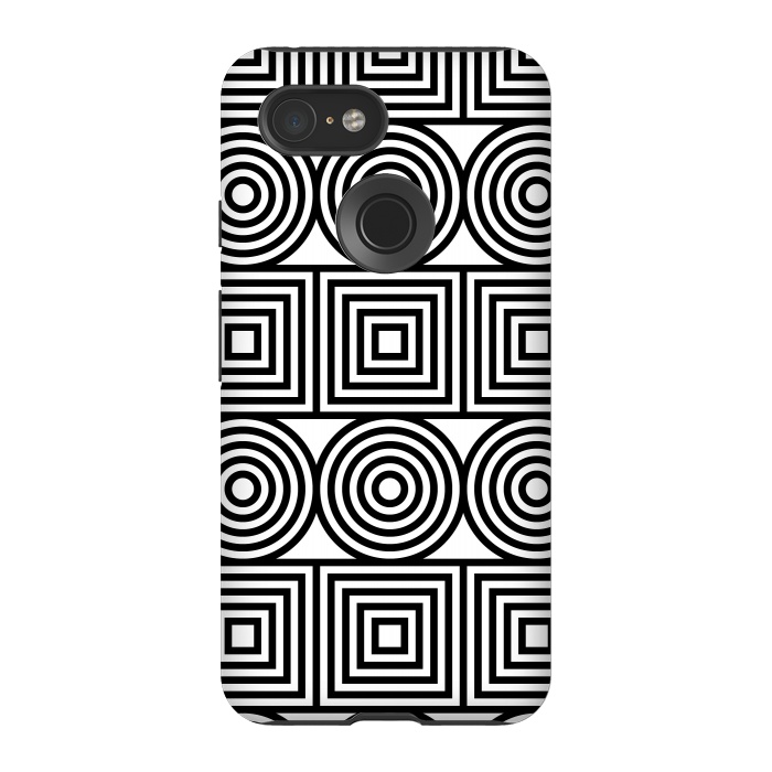 Pixel 3 StrongFit rounded repeat pattern by TMSarts