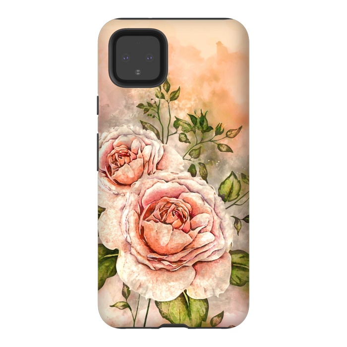 Pixel 4XL StrongFit Behind The Rose by Creativeaxle