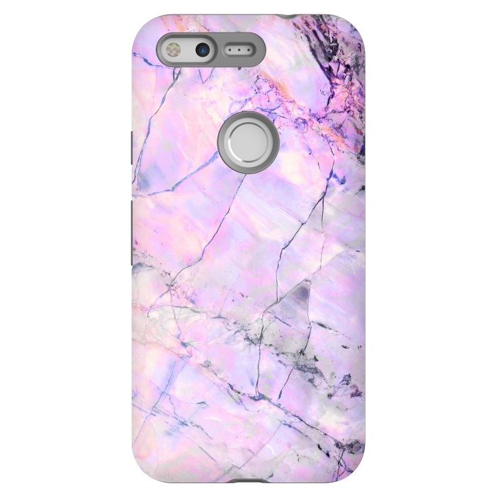 Pixel StrongFit Iridescent pastel marble by Oana 