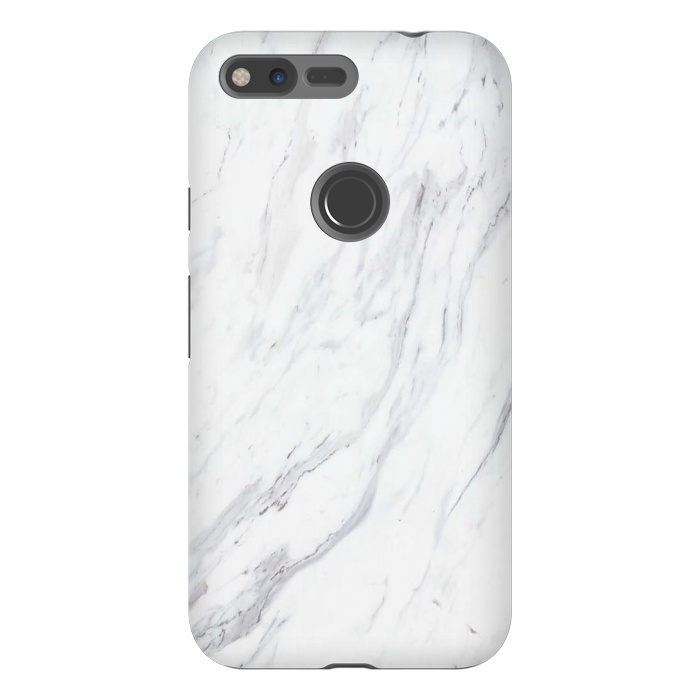 Pixel XL StrongFit Pure-White-Marble by ''CVogiatzi.
