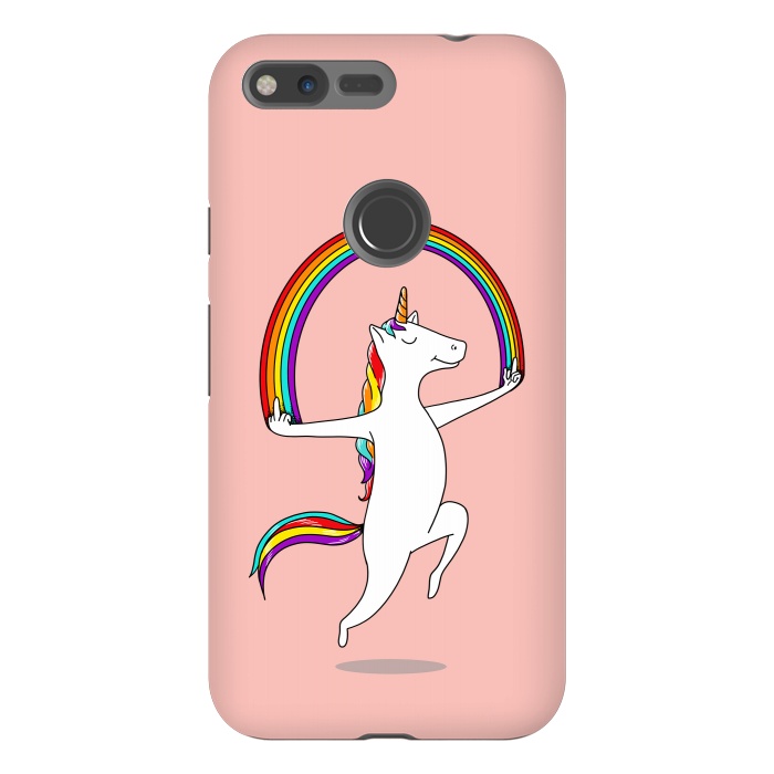 Pixel XL StrongFit Unicorn Magic pink by Coffee Man