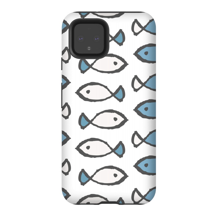 Pixel 4 StrongFit fish by haroulita