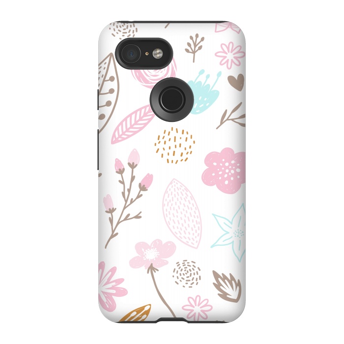 Pixel 3 StrongFit multi floral pattern x by haroulita