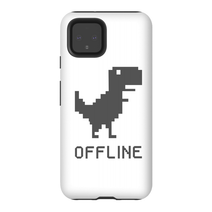 Pixel 4 StrongFit Off Line by Coffee Man