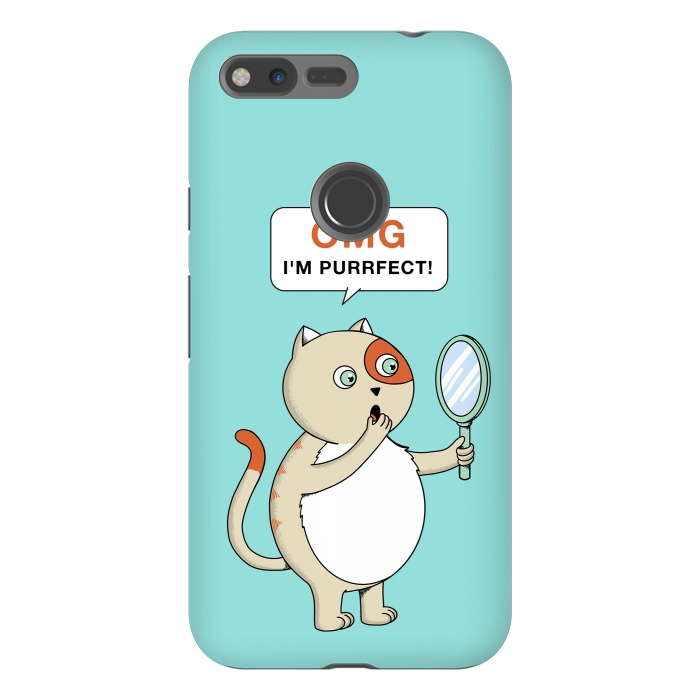 Pixel XL StrongFit Cat Perfect by Coffee Man