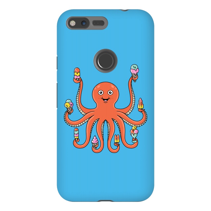 Pixel XL StrongFit Octopus Ice Creams by Coffee Man