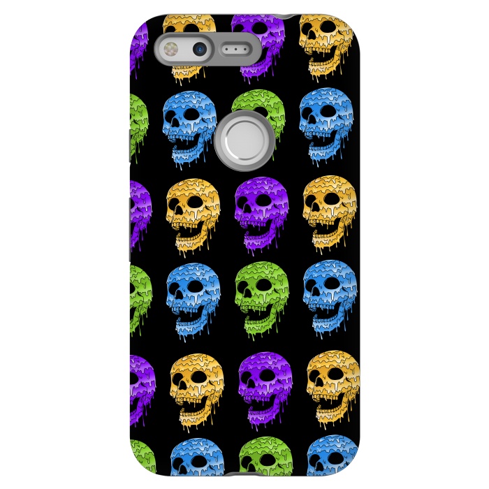 Pixel StrongFit Skulls Colors by Coffee Man