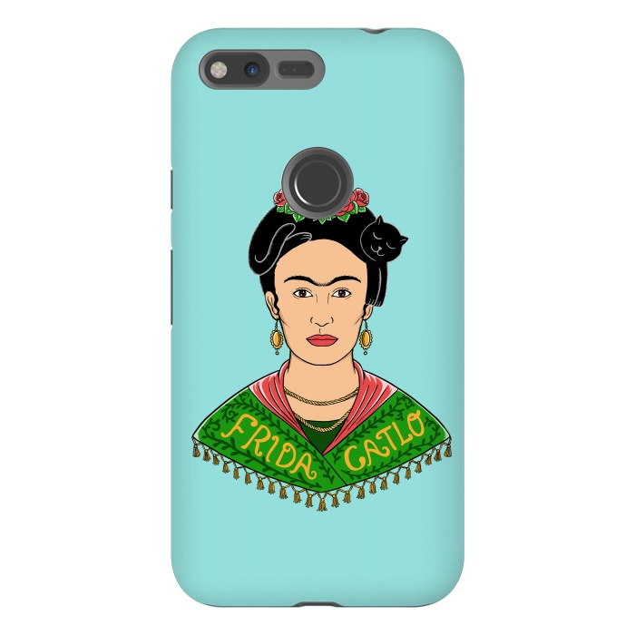 Pixel XL StrongFit Frida Catlo by Coffee Man