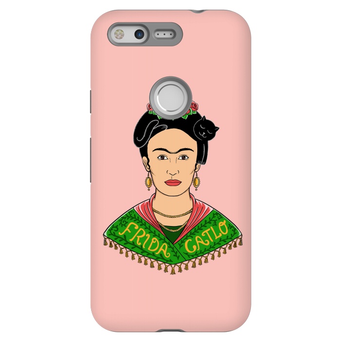 Pixel StrongFit Frida Catlo Pink by Coffee Man