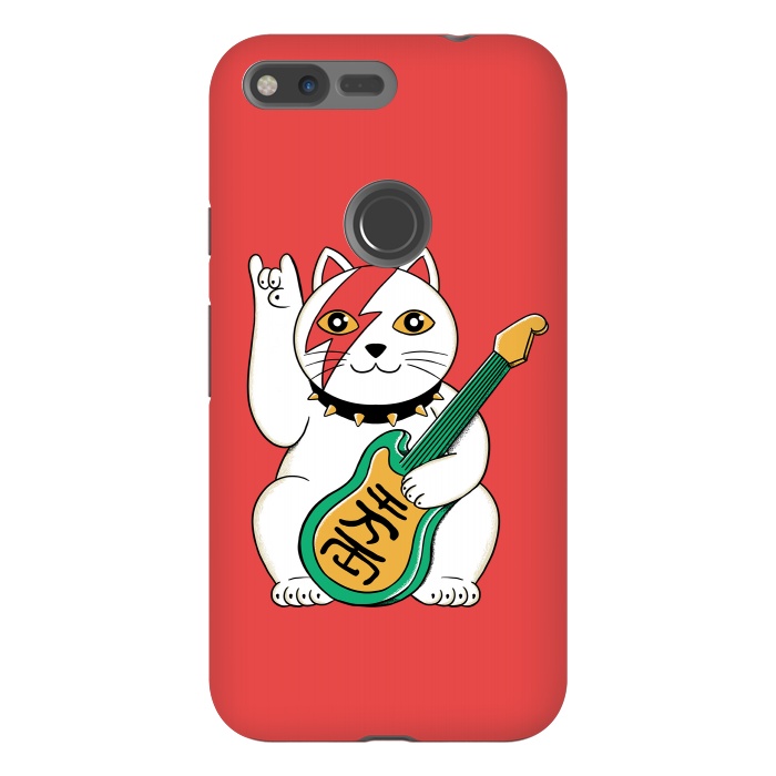 Pixel XL StrongFit Cat Lucky by Coffee Man